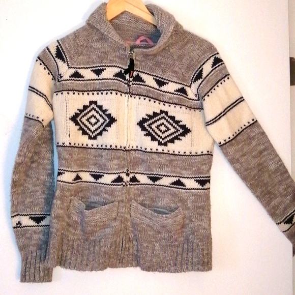 Triple Five Soul Sweaters - Triple five Wool and polyester cardigan size small